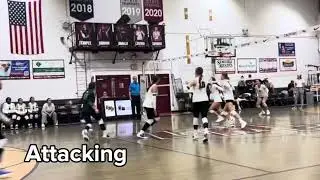 Some outside hitter/right-side hits and passing highlights from my game