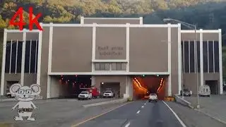 East River Mountain Tunnel, Rocky Gap, VA in 4k