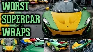 WORST SUPERCAR WRAPS