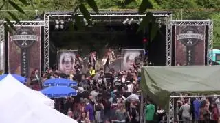 Rock die Burg 2013 - Festivaltag (Zeitraffer)
