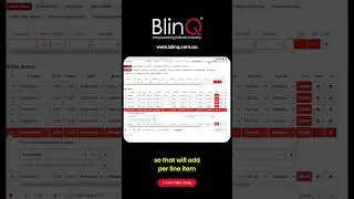 How to Duplicate Line Items, Add Notes, Accessories & Fitting Fees in BlinQ Software