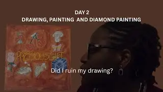 Creating my own customised diamond painting.