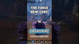 THE FORGE NEW CODE! #theforge #theforgeroblox #roblox #gaming