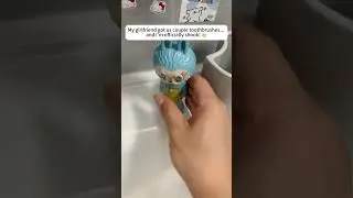 My Girlfriend Got Us These ADORABLE Labubu Couple Toothbrushes! 🥰 (Unexpected Gift!)