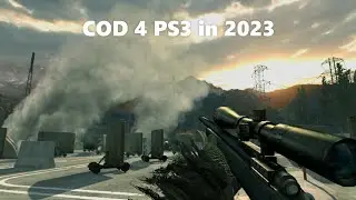 COD 4 PS3 in 2023