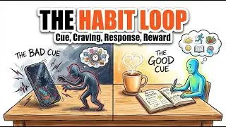 Cue Craving Response Reward | Atomic Habits Habit Loop Examples