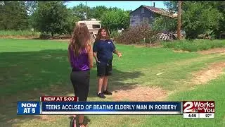 Suspects arrested for assault of elderly man