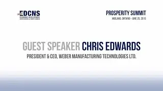 Weber Manufacturing Presentation - EDCNS Prosperity Summit