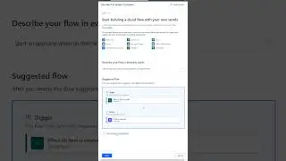 Power Automate Copilot &mdash; создайте поток, описав его
