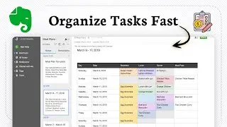 How to make a planner in Evernote (Daily Planner Setup)