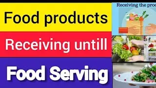 HACCP Flow chart | flowchart | product receiving | handle storage #cheflife #food #handling @1pahadi