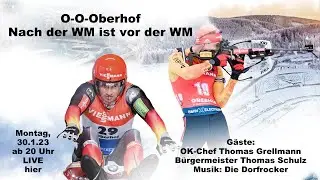 Montag 30.1.23 - Oberhof23: Nach der WM ist vor der WM