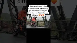 is she your forever partner #partners #together #biker