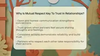 Why Is Mutual Respect Key To Trust In Relationships? - Marriage Counseling Network
