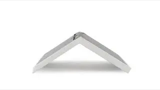 ZINUS No Assembly Metal Box Spring / 4 Inch White Mattress Foundation / Sturdy Metal Structure