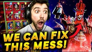 ACCOUNT TAKEOVER! Can We Beat Amius And Fix This Account's Progress? | Raid Shadow Legends