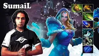 SumaiL - Crystal Maiden Midlane vs Taiga Monkey King | Dota 2 7.31d Gameplay