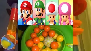 Team Mario VS Orange And Mustard. (Marble Battle)