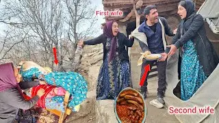 Tensions rise: Will Narges allow Muhammad to feed his first wife?