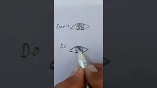 eyes pupil draw #shorts #art