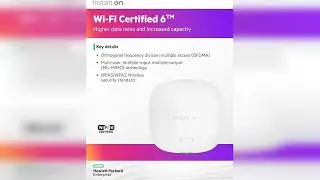 Review: HPE Networking Instant On Access Point AP25 4x4 WiFi 6 Indoor Wireless Access Point | ...