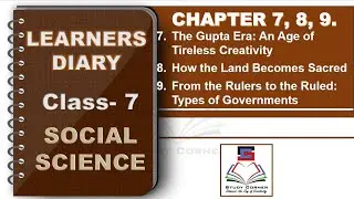 Class 7 SOCIAL SCIENCE Learners Diary Chapter 7 8 & 9 NCERT Syllabus 2025 26 PM Shri Kendriya Vidyal
