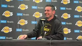 JJ Redick FIRST WIN as Lakers Head Coach - Postgame Interview