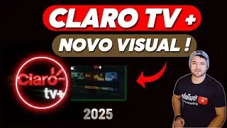 NOVO CLARO TV + 2025 Review/tour Completo da Nova Interface!
