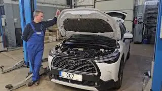 Toyota Corolla Cross 2025 1.8 Hibridas su Landi Renzo dujų įranga sumontuotas Servise 007 Kaune