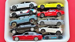 Massive Diecast Car Collection In Big Box &ndash; Realistic Models with Open Doors You Must Watch!