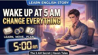 The 5 AM Secret: How One Hour Changed His Entire Life | Learn English | Haven Tales