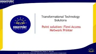 Brightpoint Infotech | D365 Finance and Operations | Network Printer Security Solution