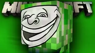 INVISIBLE CREEPER TROLL! (Minecraft: EPIC AIRBORNE PVP | SKY WARS!)