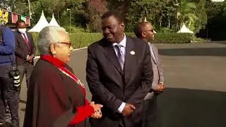 First Lady Margaret Kenyatta gifts bus to Ghetto Classics.