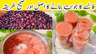 Falsa Sharbat Recipe | Falsa Sharbat Banane Ka Tarika | Falsa Juice Recipe | Jameel Cooking INSIDER