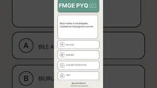 FMGE PYQ| Read the captions ⬇️| Previous Year Questions & Topics with Full Explanation |