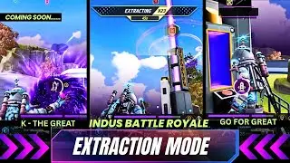 Indus New Update Gameplay | Extraction Mode | Indus battle royale live streaming | Indus game
