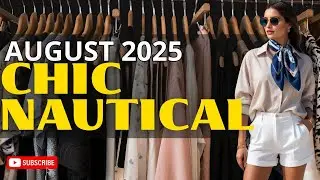 Top 5 Nautical-Inspired Outfits for August 2025 ⚓ | Chic & Breezy Summer Looks You’ll Love