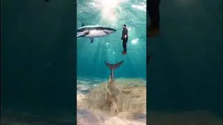 Shark Attack |How To Survive A Shark Attack| #entertainment #howto #2023 #funny #viral  #shark