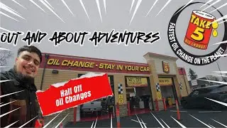 Quick & Easy Oil Change: Take 5 Review #dailyvlog #dji #vlogs #automobile #trending
