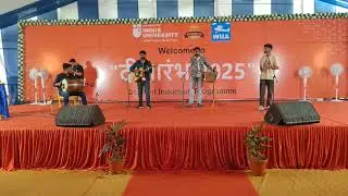 Gujarati Folk Music | ISAC Music Club Student's Performance at Deekshaarambh 2025 Indus University