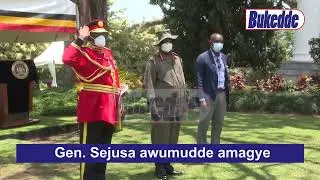 Gen. Sejusa awumudde amagye