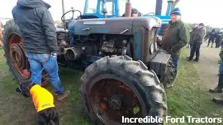 1961 Roadless Fordson Super Major 4WD 3.6 Litre 4-Cyl Diesel Tractor (54 HP)