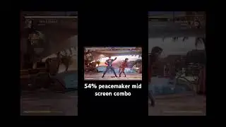 54% peacemaker mid screen combo        #mk1 #peacemakermk1 #peacemakercombo #mortalkombat1 #kano
