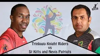 live CPL streaming 2017 Match 13 Trinbago Knight Riders vs St Kitts and Nevis Patriots.live cricket