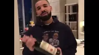 Drake on Lebron scoring 30000 points! Drake reacts to Lebron 30k points! Drake breaks bottle