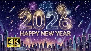 2026 New Year Celebration Background | 4K Animated Wallpaper for TV