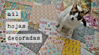 Mi Colecci&oacute;n de Papel Decorado / d&oacute;nde lo compro y c&oacute;mo lo organizo | amellali's journal