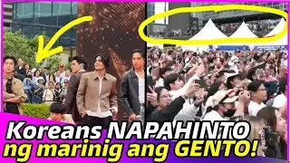 KOREANS REACTION to SB19 Gento at Pistang Pinoy sa Korea 2024!