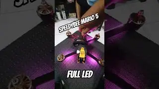 speedybee mario full led light #speedybee #mario5 #fpv #fpvdrone #fpvlife #drone #rakitdrone #led